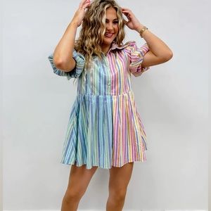 Queen of sparkles split personality, dress size small. New with tags.